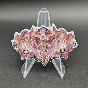 Berry Cream x River Styx Pterodactyl Glitter Limited Edition /30 Enamel Pin LE30